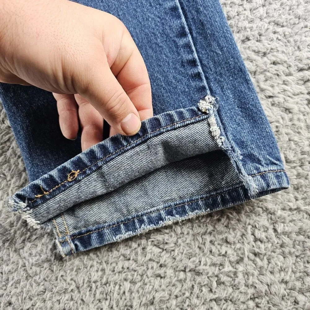 Vintage Levis 505 Mens 33x30* Regular Straight Distressed Y2K USA Made Grunge